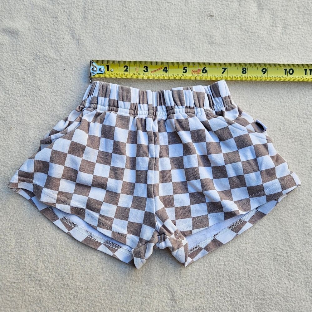 Brixton Phoenix Checkered Shorts Size 12-24 Months - Picture 3 of 7